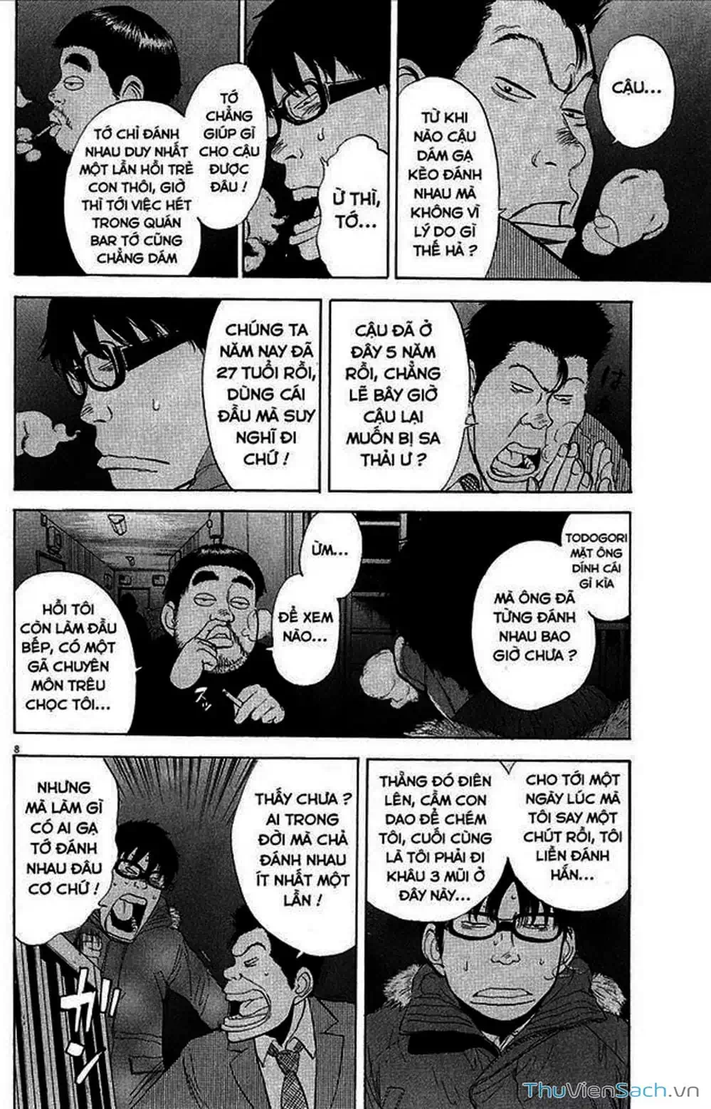 Truyện Tranh Đừng Hèn Với Cuộc Sống - Boys On The Run trang 6