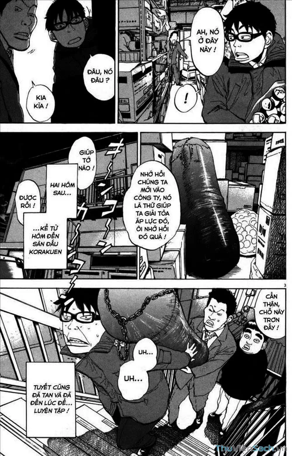 Truyện Tranh Đừng Hèn Với Cuộc Sống - Boys On The Run trang 6