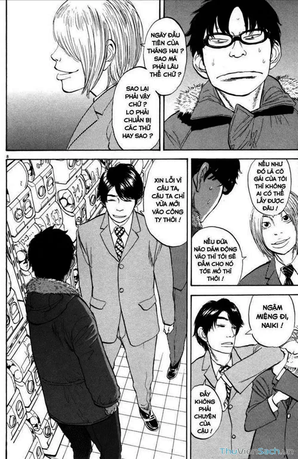 Truyện Tranh Đừng Hèn Với Cuộc Sống - Boys On The Run trang 6