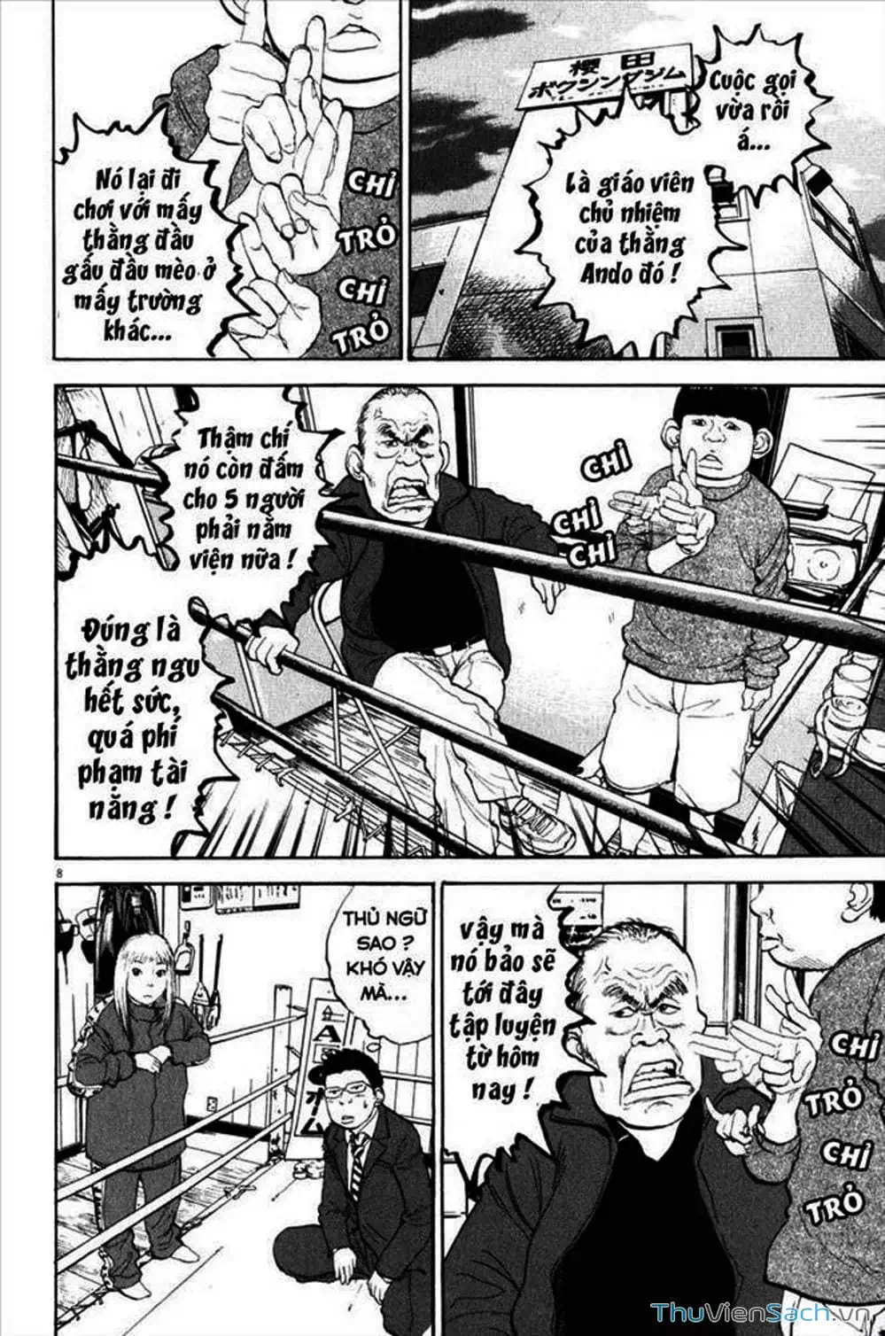 Truyện Tranh Đừng Hèn Với Cuộc Sống - Boys On The Run trang 6