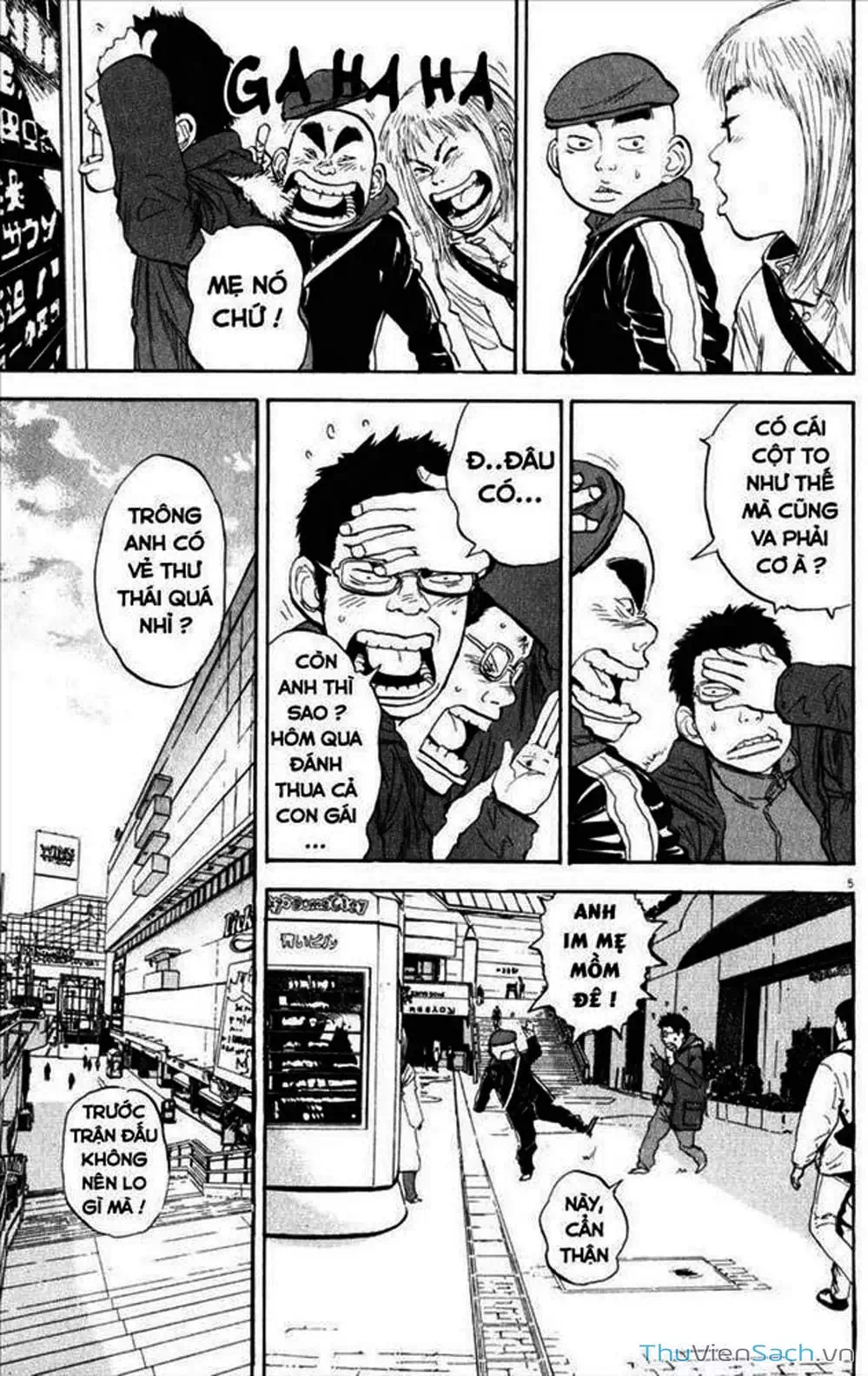 Truyện Tranh Đừng Hèn Với Cuộc Sống - Boys On The Run trang 6