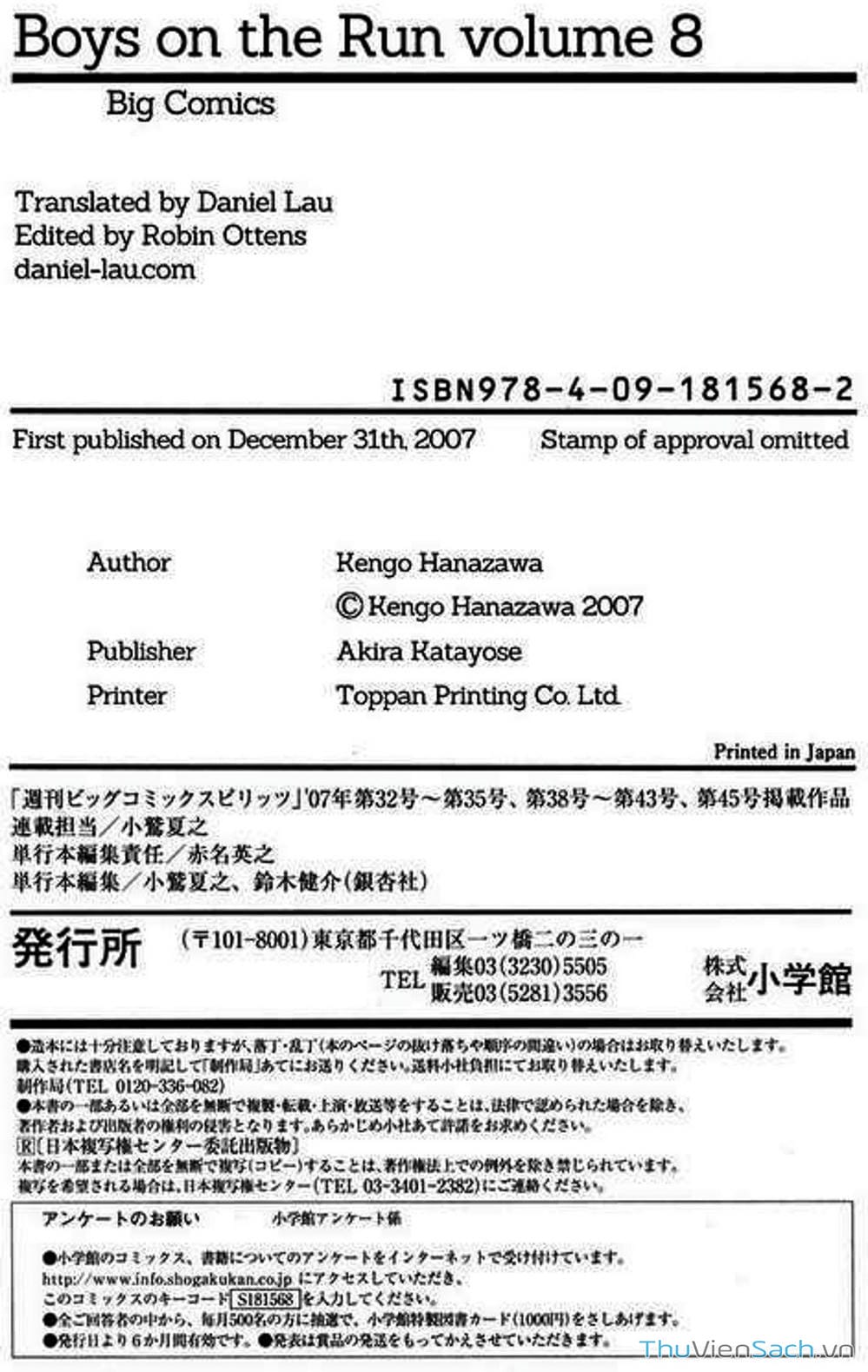 Truyện Tranh Đừng Hèn Với Cuộc Sống - Boys On The Run trang 6