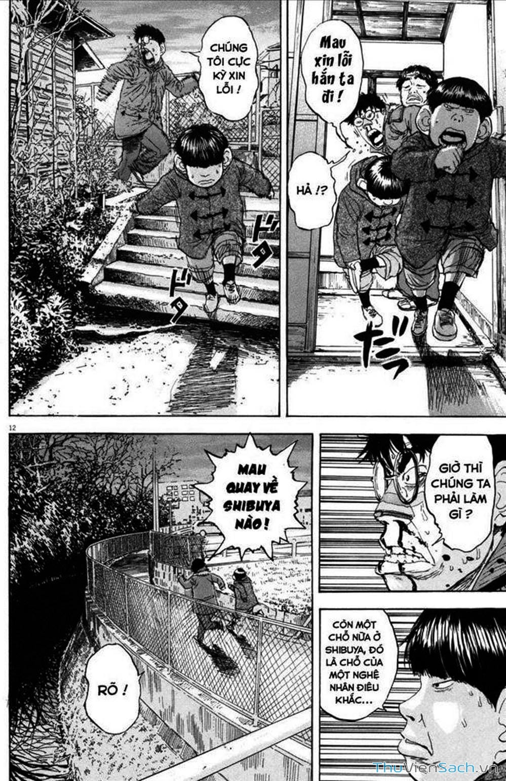 Truyện Tranh Đừng Hèn Với Cuộc Sống - Boys On The Run trang 6