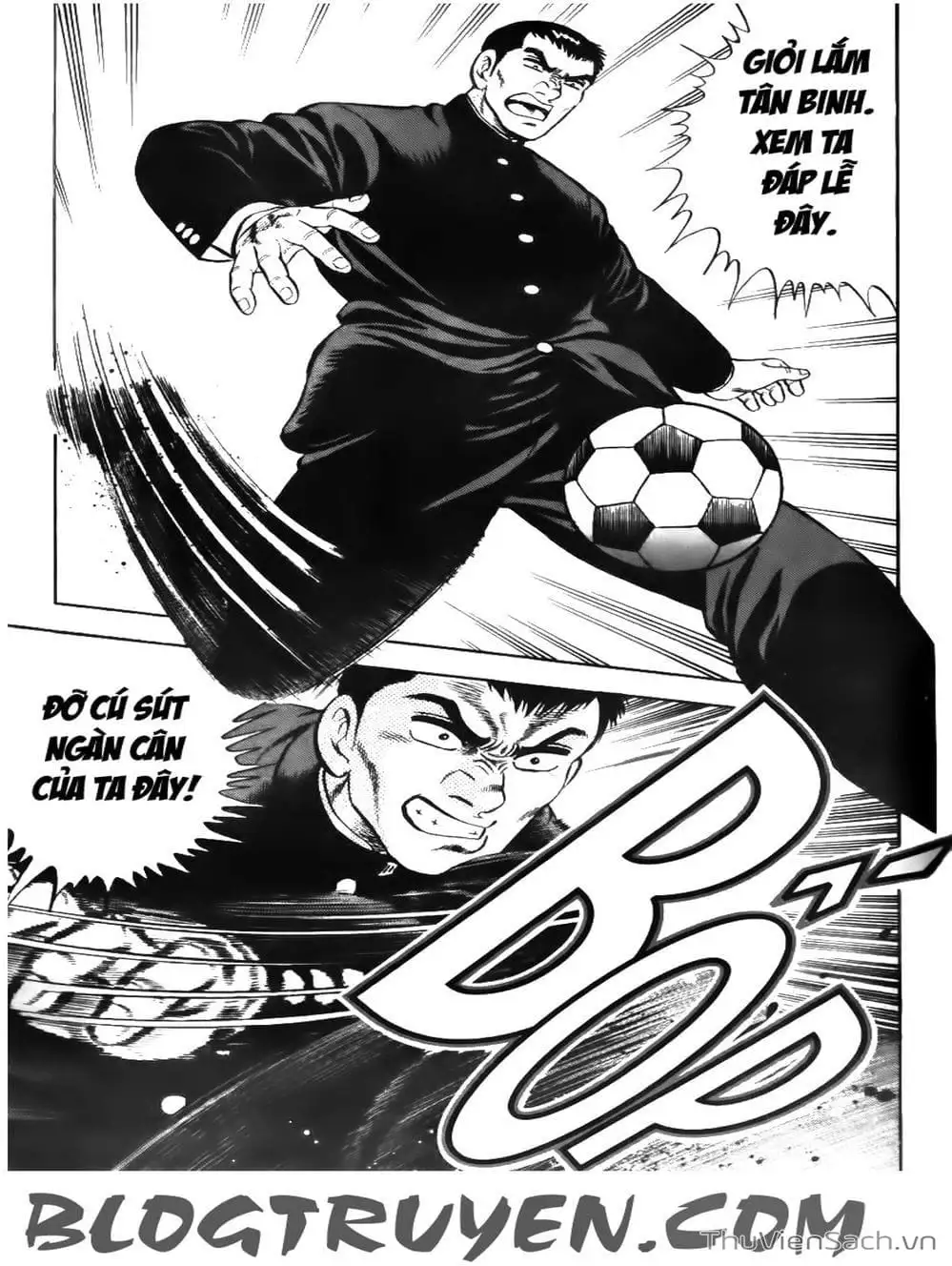 Truyện Tranh Sóng Gió Cầu Trường - Buttobi Itto trang 2