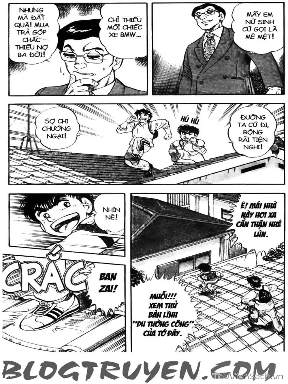 Truyện Tranh Sóng Gió Cầu Trường - Buttobi Itto trang 2