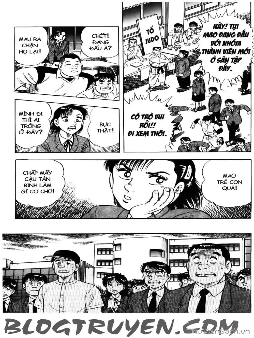 Truyện Tranh Sóng Gió Cầu Trường - Buttobi Itto trang 2