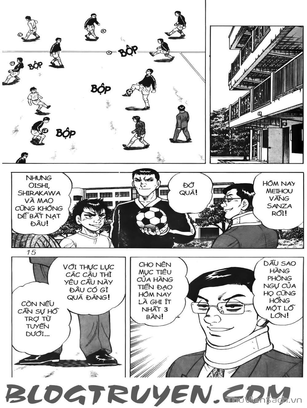 Truyện Tranh Sóng Gió Cầu Trường - Buttobi Itto trang 2