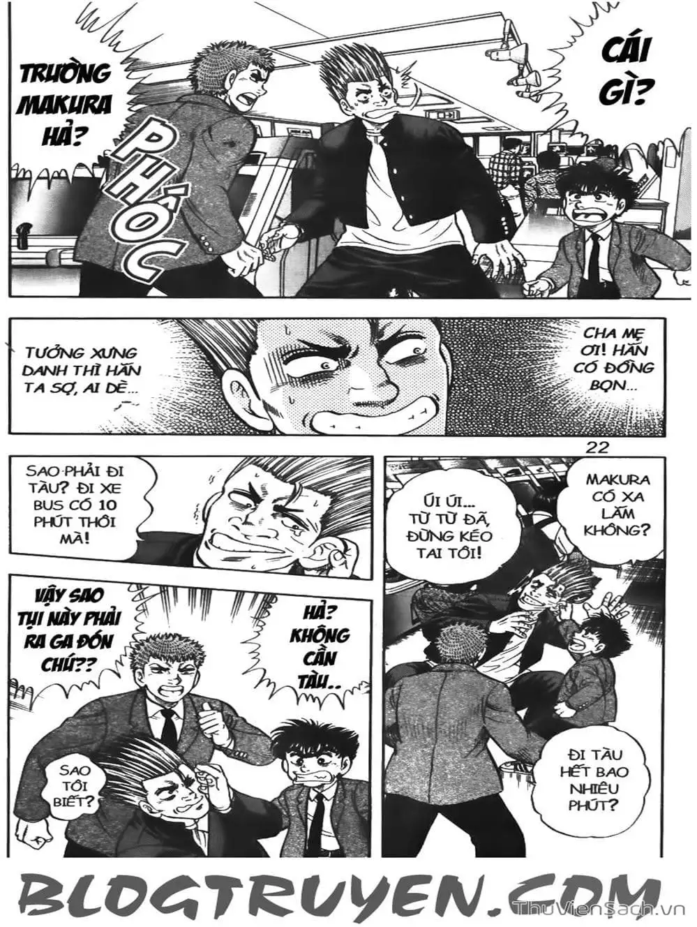 Truyện Tranh Sóng Gió Cầu Trường - Buttobi Itto trang 2