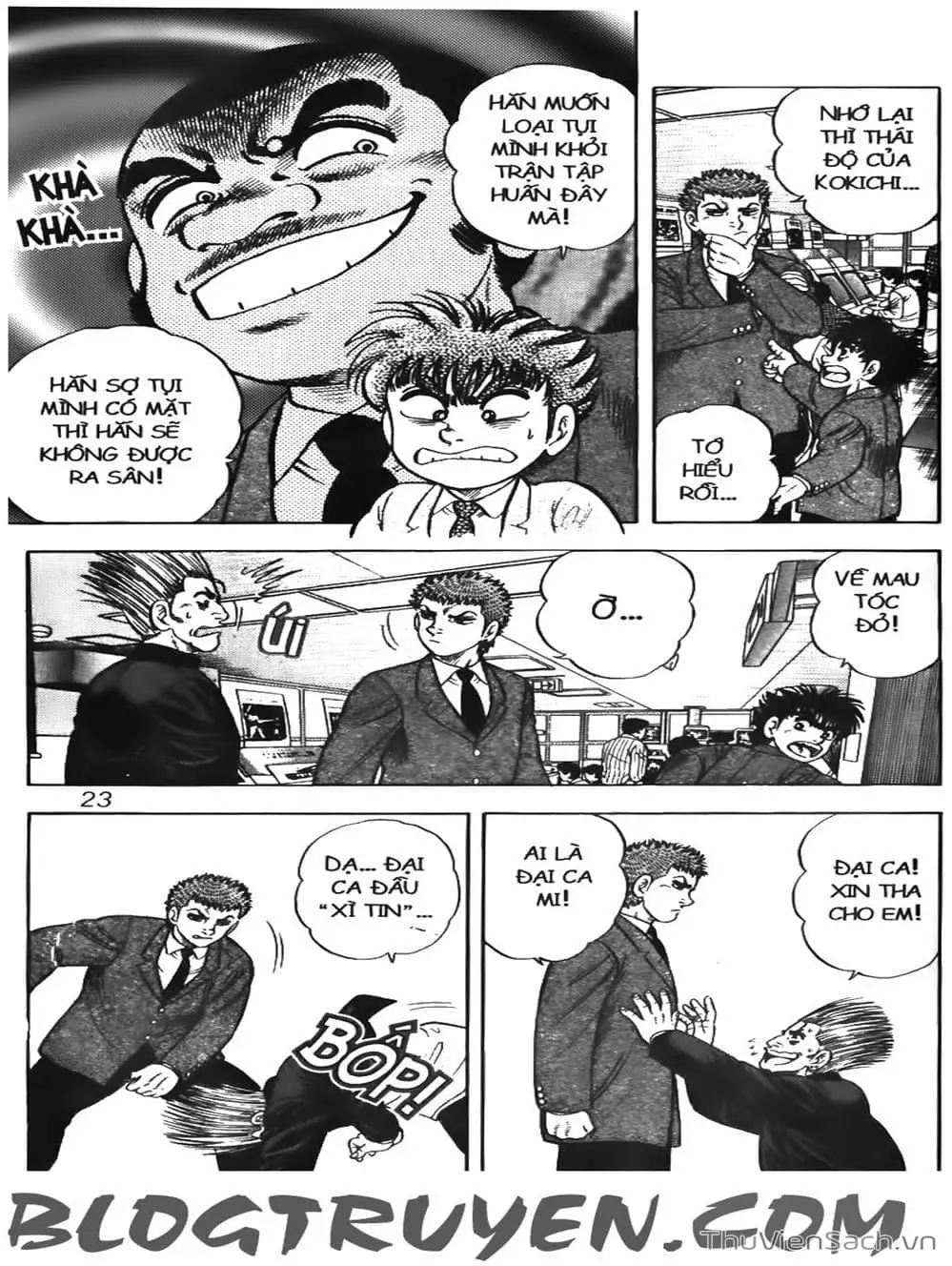 Truyện Tranh Sóng Gió Cầu Trường - Buttobi Itto trang 2