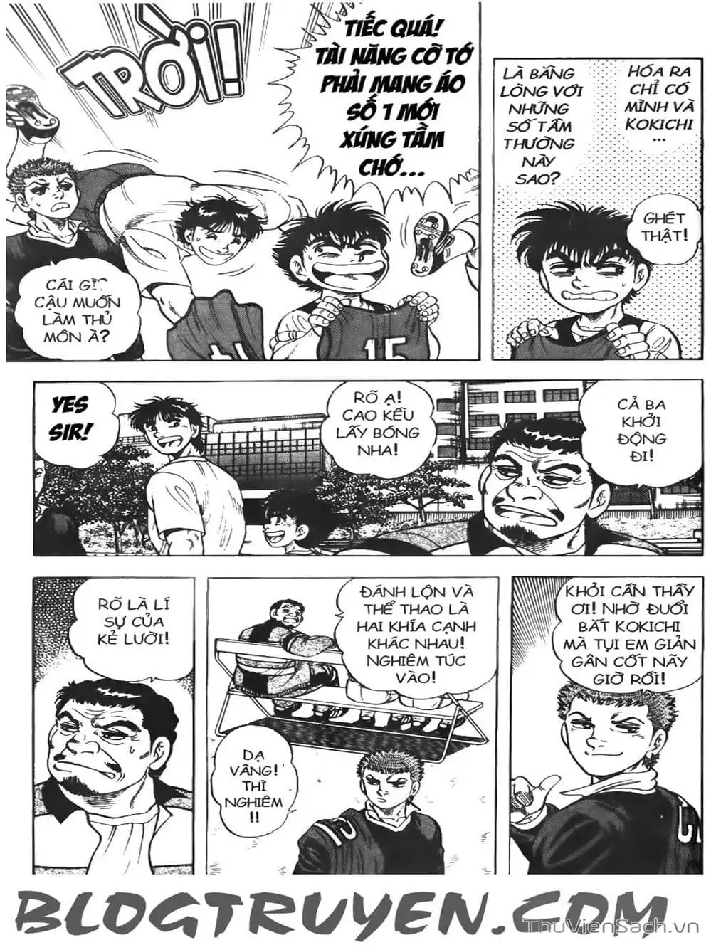 Truyện Tranh Sóng Gió Cầu Trường - Buttobi Itto trang 2