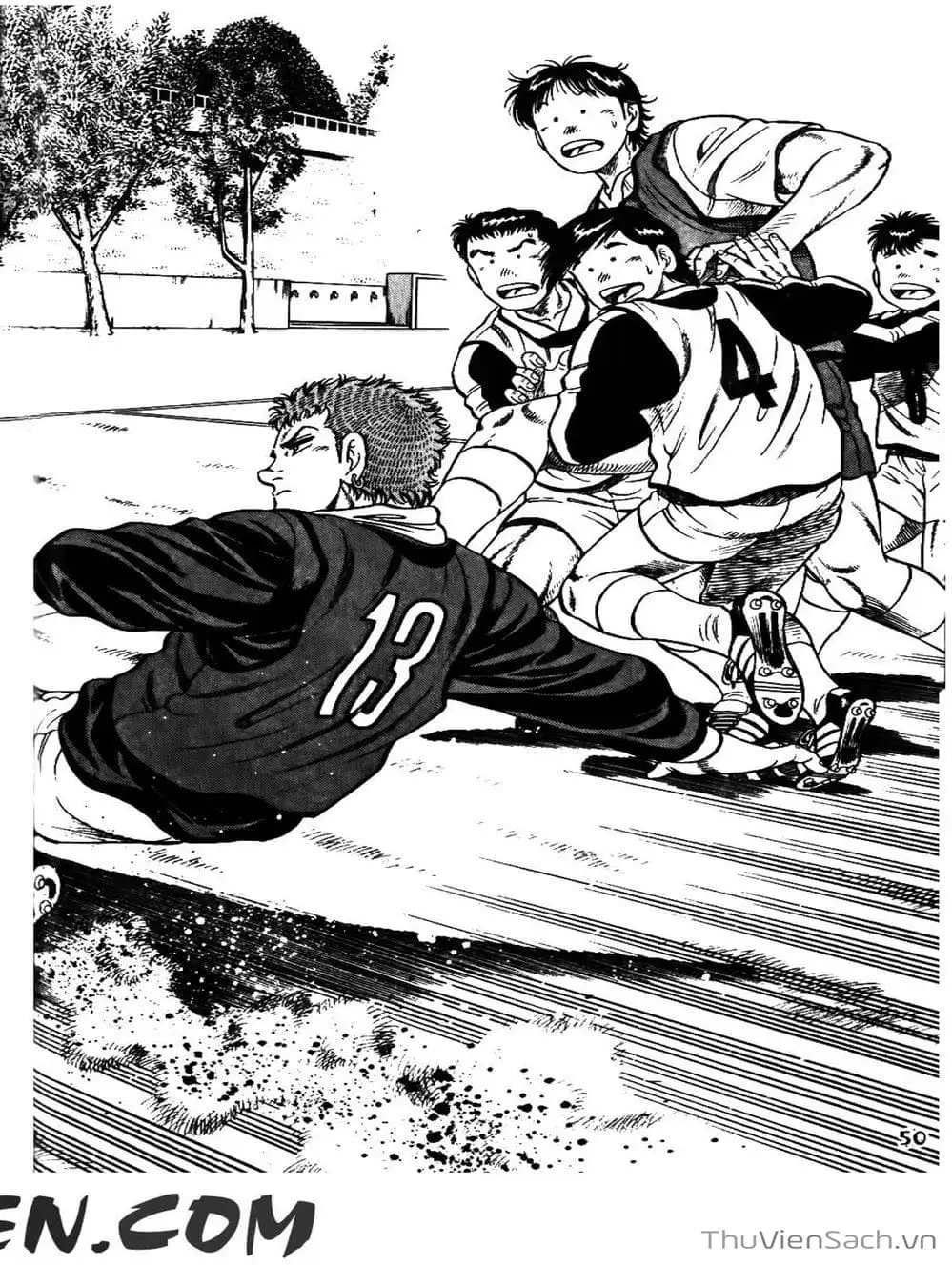 Truyện Tranh Sóng Gió Cầu Trường - Buttobi Itto trang 2