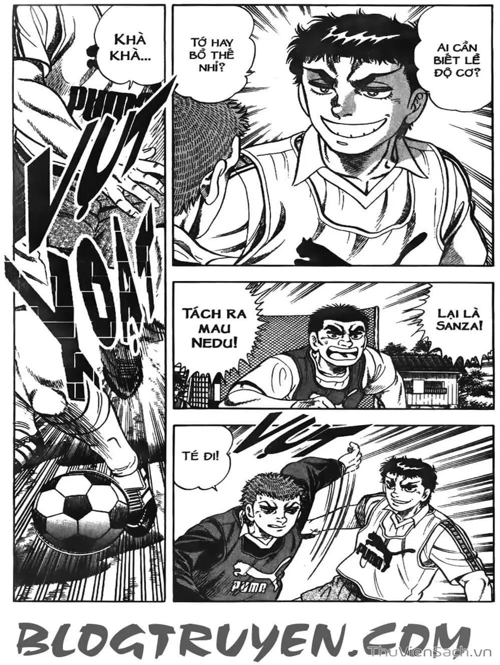 Truyện Tranh Sóng Gió Cầu Trường - Buttobi Itto trang 2