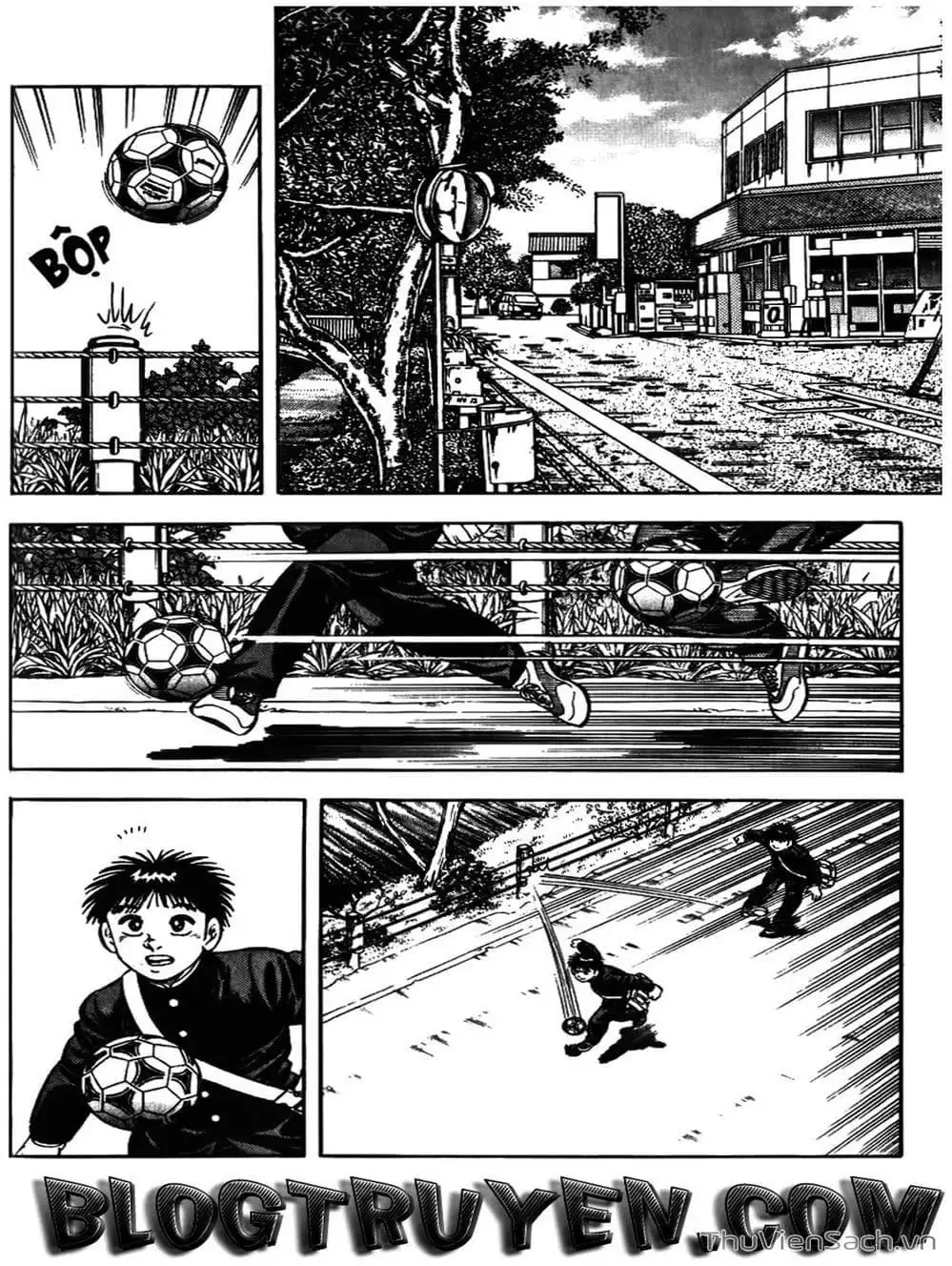 Truyện Tranh Sóng Gió Cầu Trường - Buttobi Itto trang 2