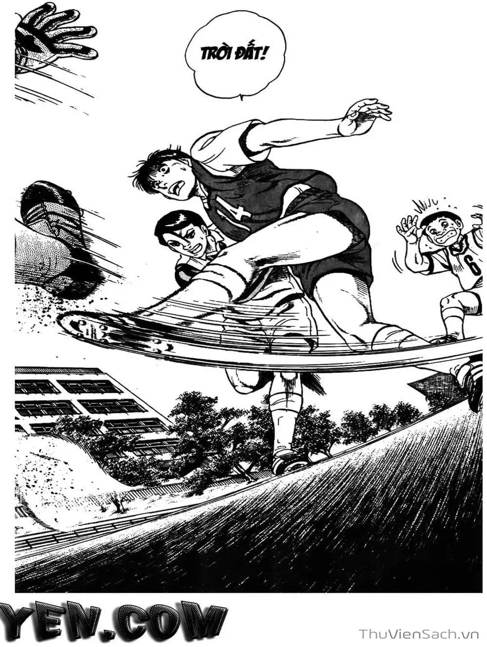 Truyện Tranh Sóng Gió Cầu Trường - Buttobi Itto trang 2