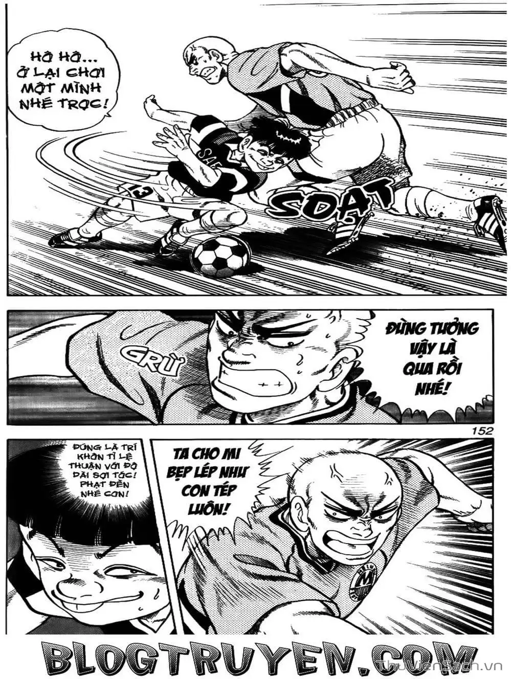 Truyện Tranh Sóng Gió Cầu Trường - Buttobi Itto trang 2