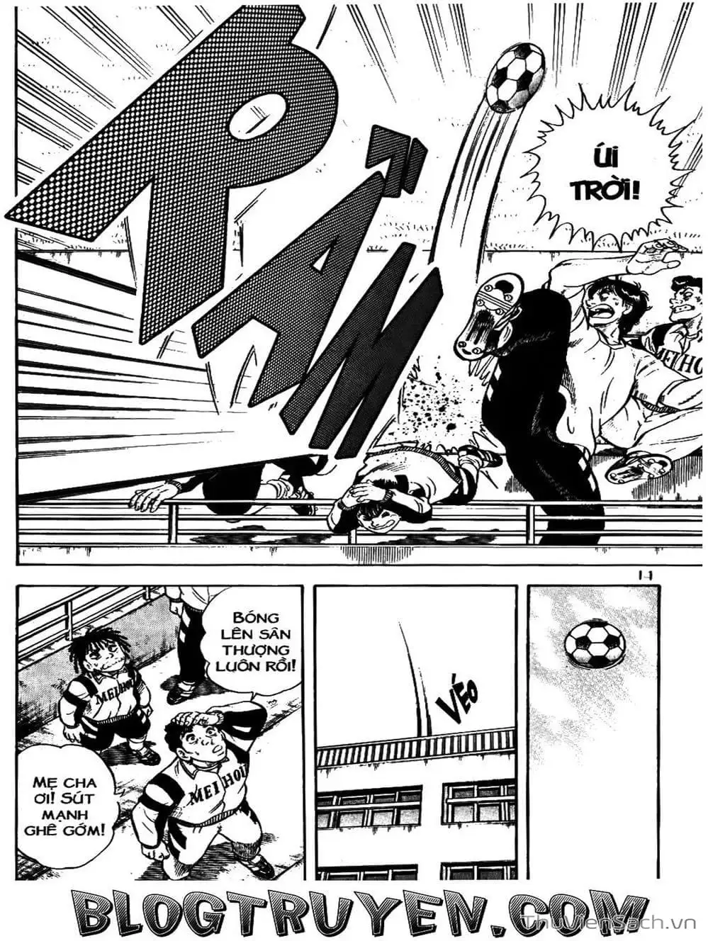 Truyện Tranh Sóng Gió Cầu Trường - Buttobi Itto trang 2