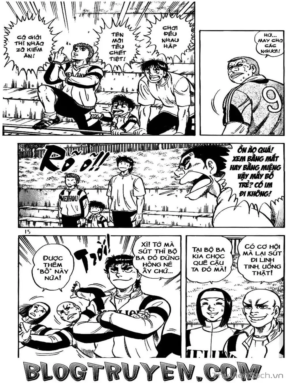 Truyện Tranh Sóng Gió Cầu Trường - Buttobi Itto trang 2