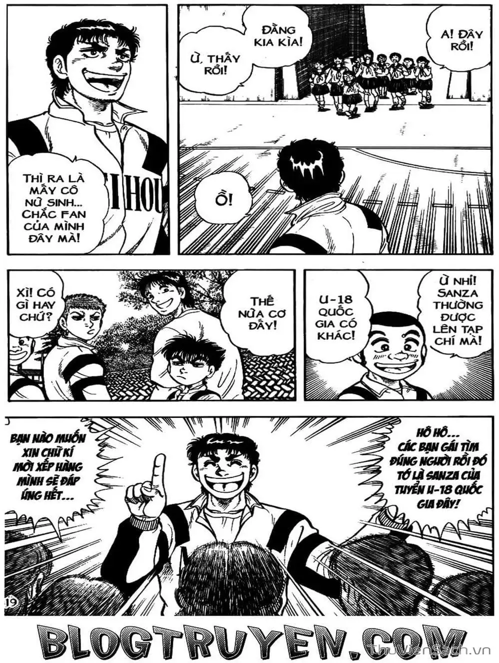 Truyện Tranh Sóng Gió Cầu Trường - Buttobi Itto trang 2