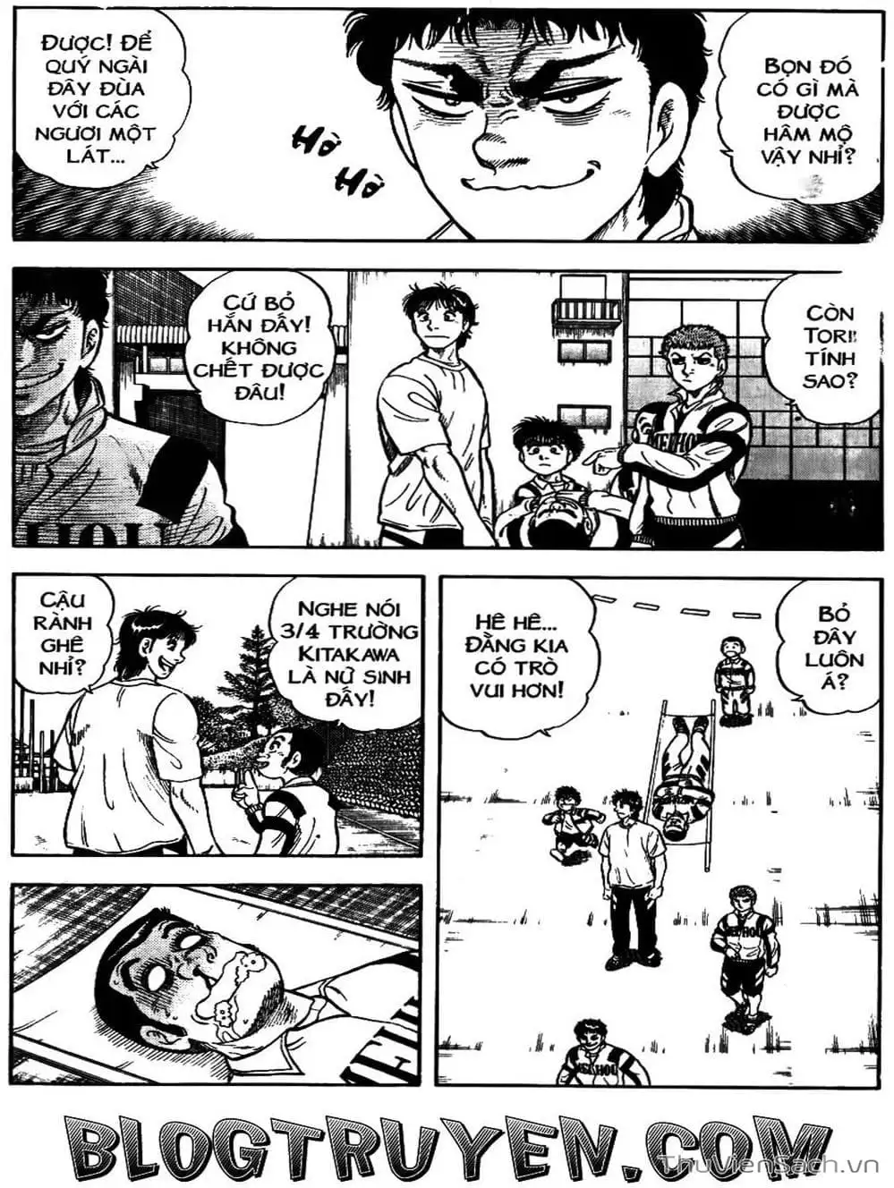 Truyện Tranh Sóng Gió Cầu Trường - Buttobi Itto trang 2