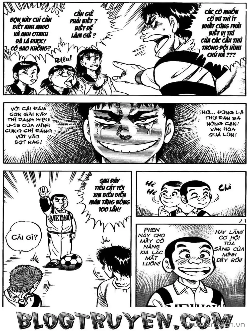 Truyện Tranh Sóng Gió Cầu Trường - Buttobi Itto trang 2