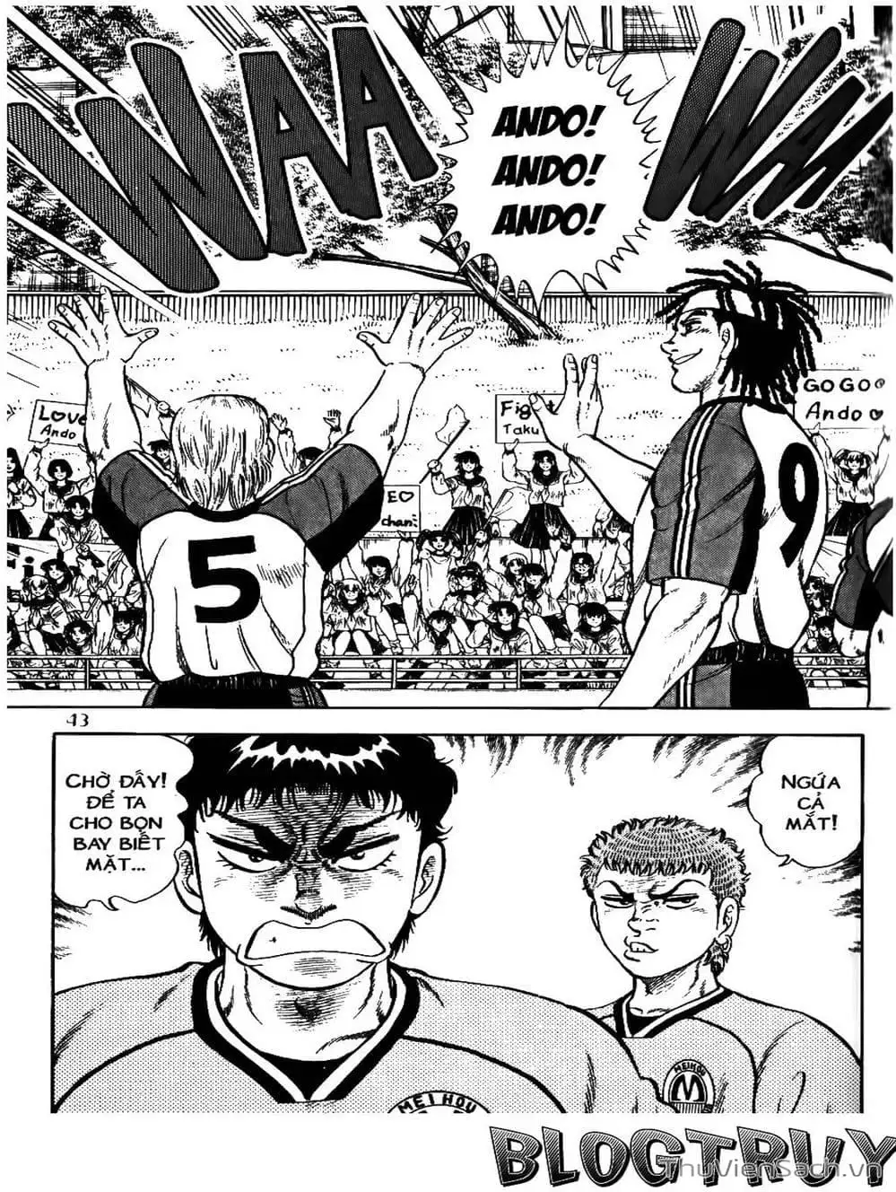 Truyện Tranh Sóng Gió Cầu Trường - Buttobi Itto trang 2