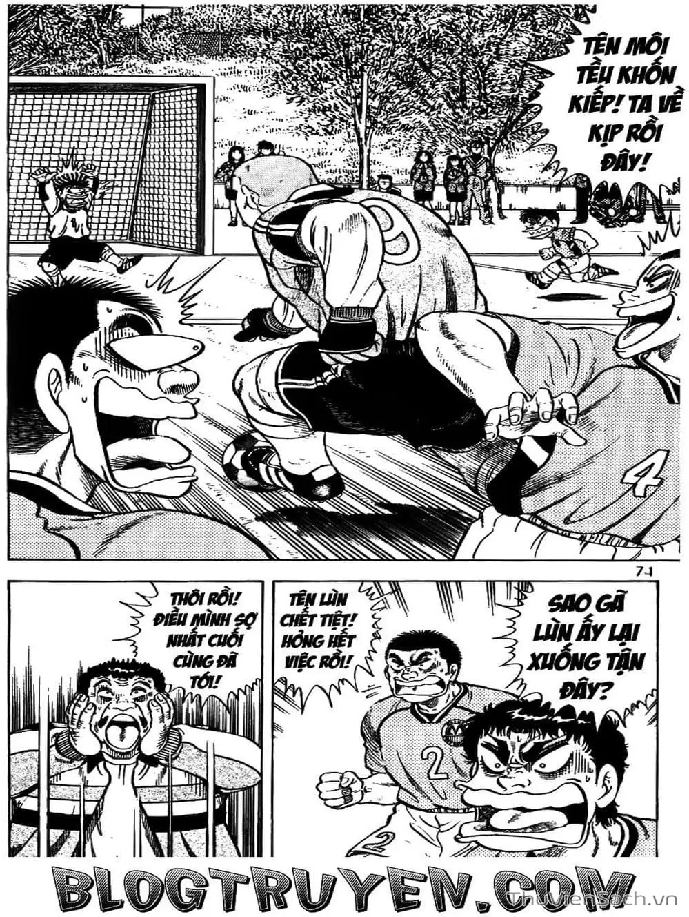 Truyện Tranh Sóng Gió Cầu Trường - Buttobi Itto trang 2