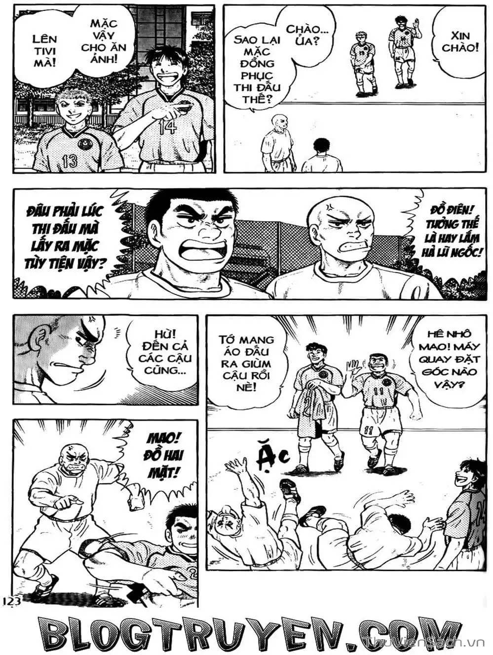 Truyện Tranh Sóng Gió Cầu Trường - Buttobi Itto trang 2