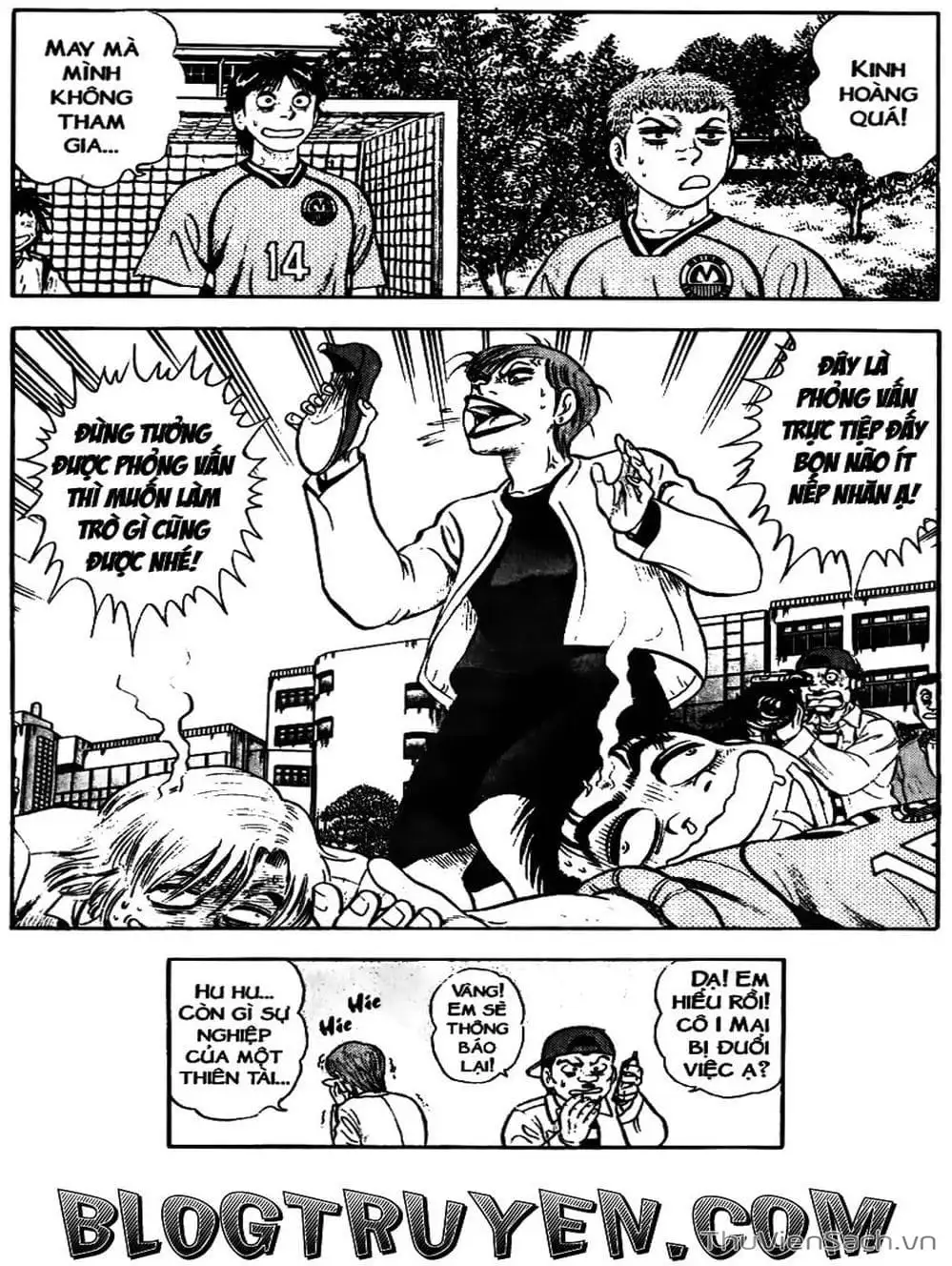 Truyện Tranh Sóng Gió Cầu Trường - Buttobi Itto trang 2