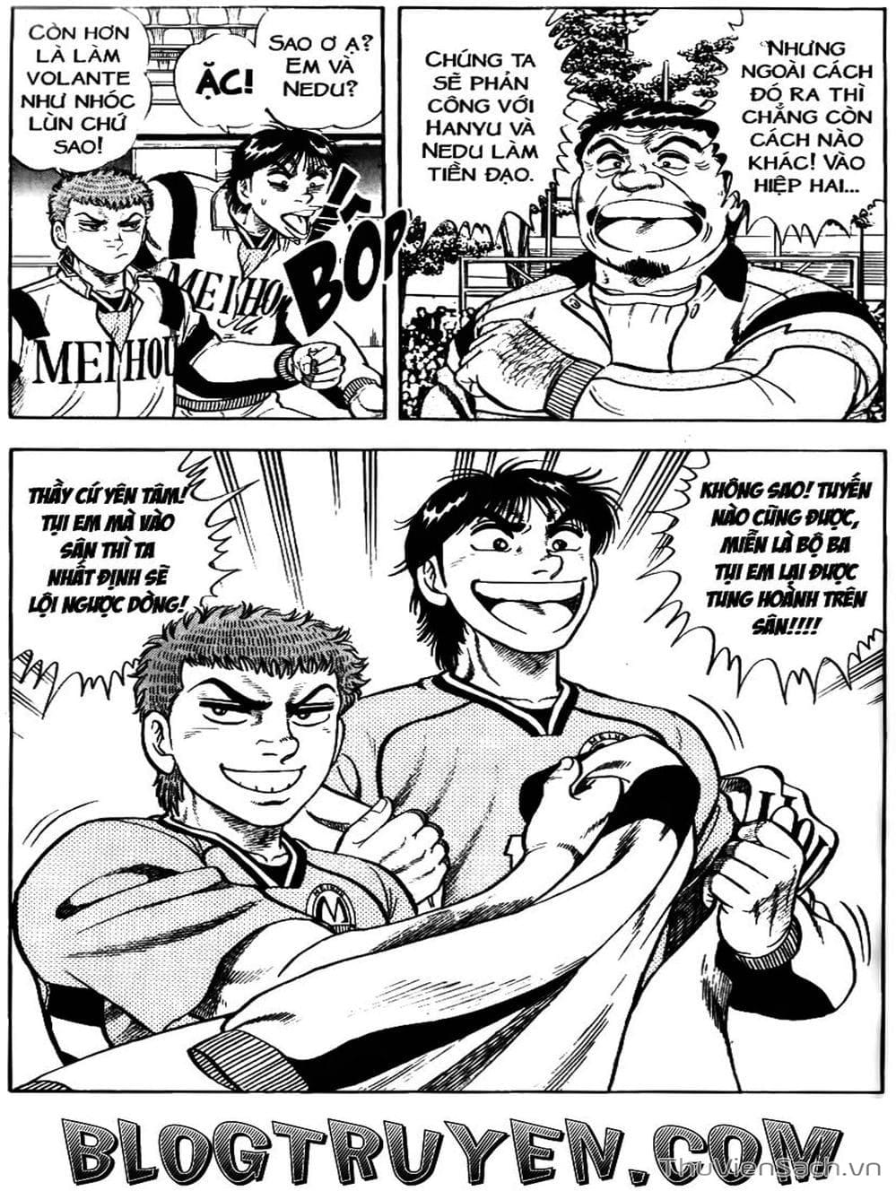 Truyện Tranh Sóng Gió Cầu Trường - Buttobi Itto trang 2