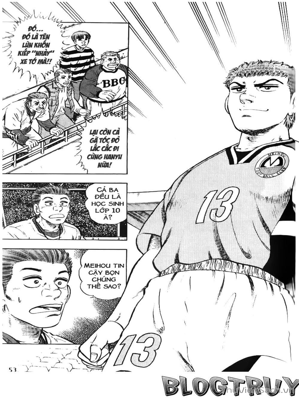 Truyện Tranh Sóng Gió Cầu Trường - Buttobi Itto trang 2