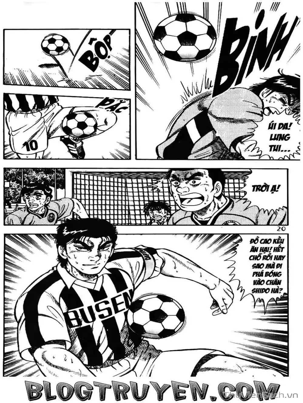 Truyện Tranh Sóng Gió Cầu Trường - Buttobi Itto trang 2