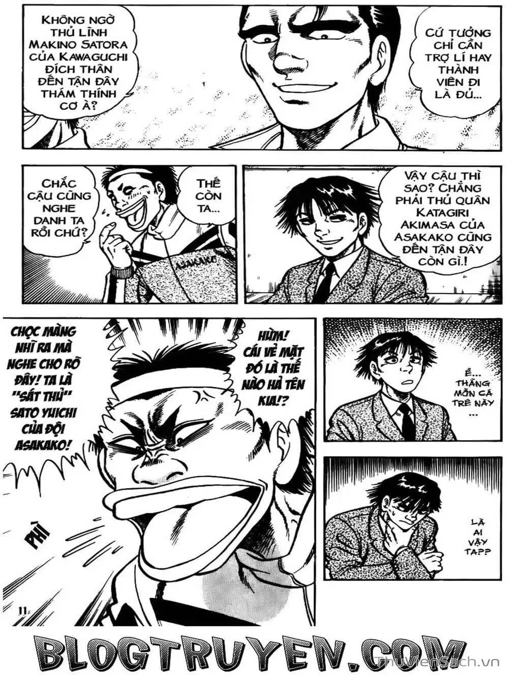 Truyện Tranh Sóng Gió Cầu Trường - Buttobi Itto trang 2