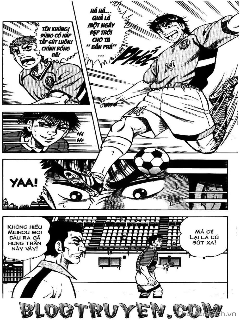 Truyện Tranh Sóng Gió Cầu Trường - Buttobi Itto trang 2