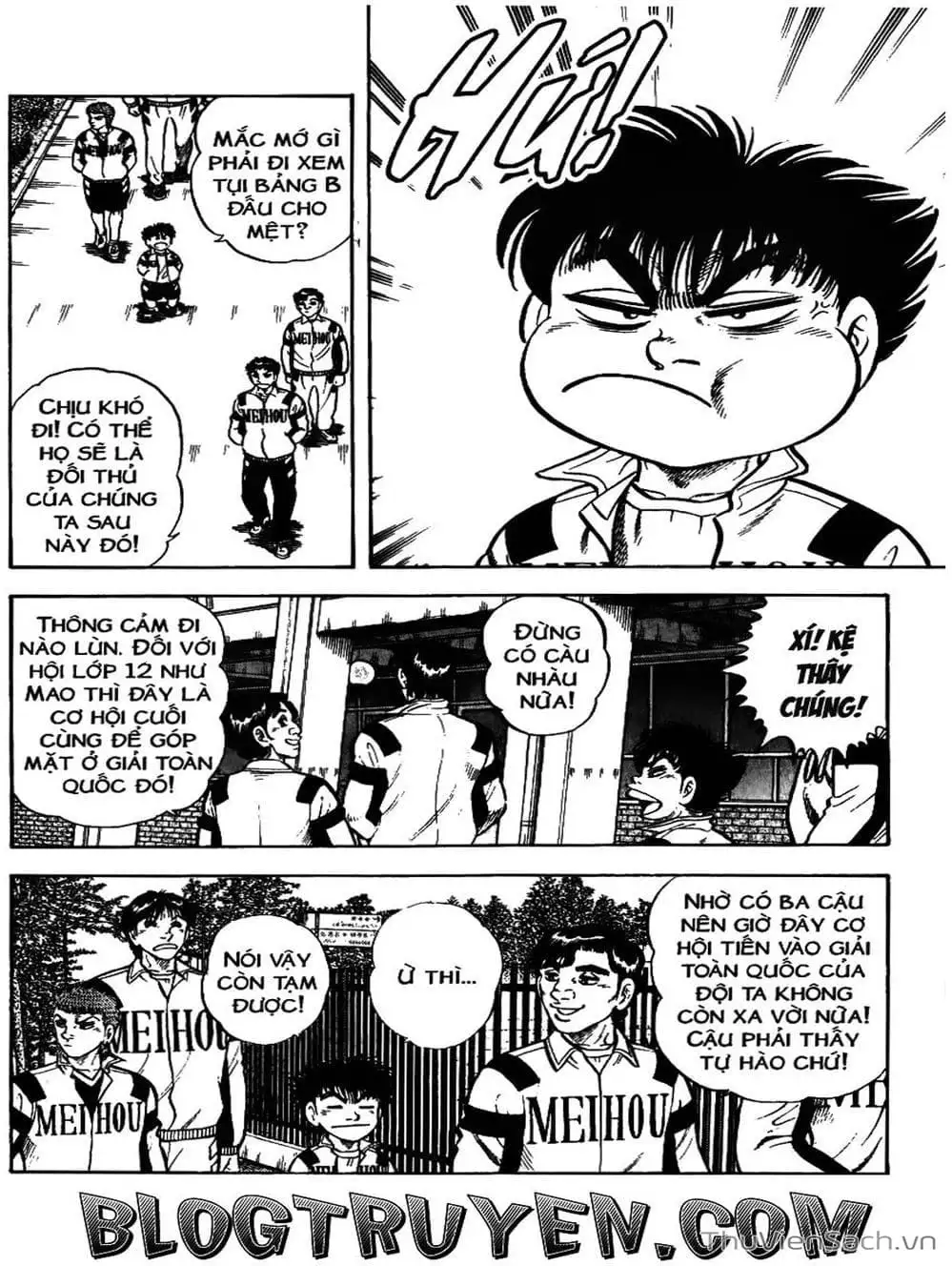 Truyện Tranh Sóng Gió Cầu Trường - Buttobi Itto trang 2