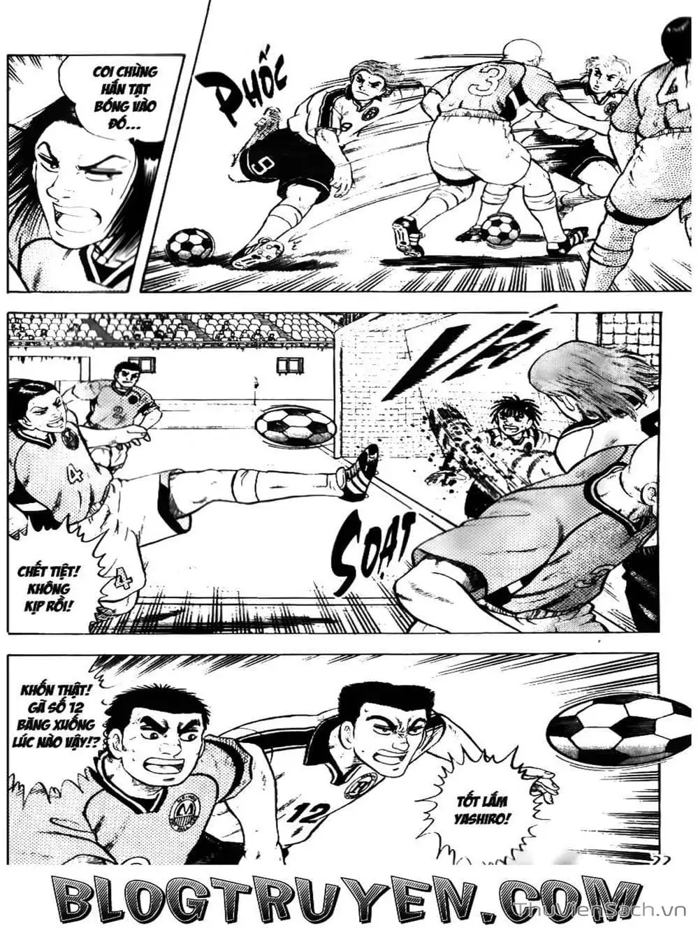 Truyện Tranh Sóng Gió Cầu Trường - Buttobi Itto trang 2