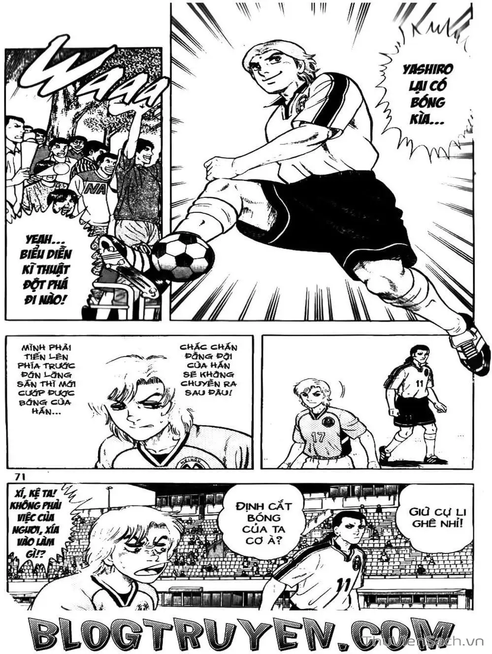 Truyện Tranh Sóng Gió Cầu Trường - Buttobi Itto trang 2