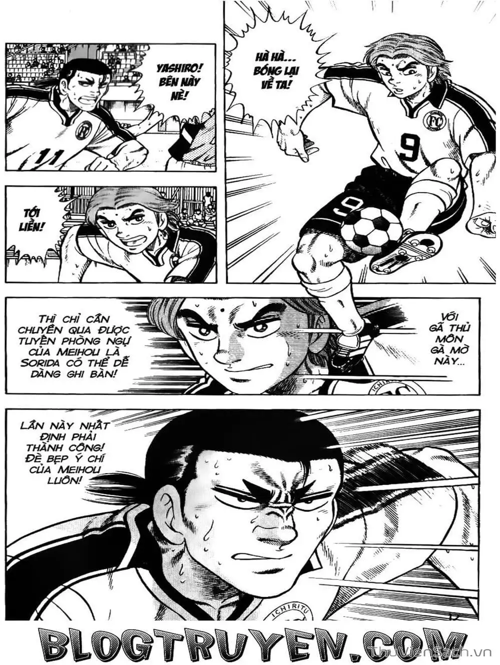 Truyện Tranh Sóng Gió Cầu Trường - Buttobi Itto trang 2