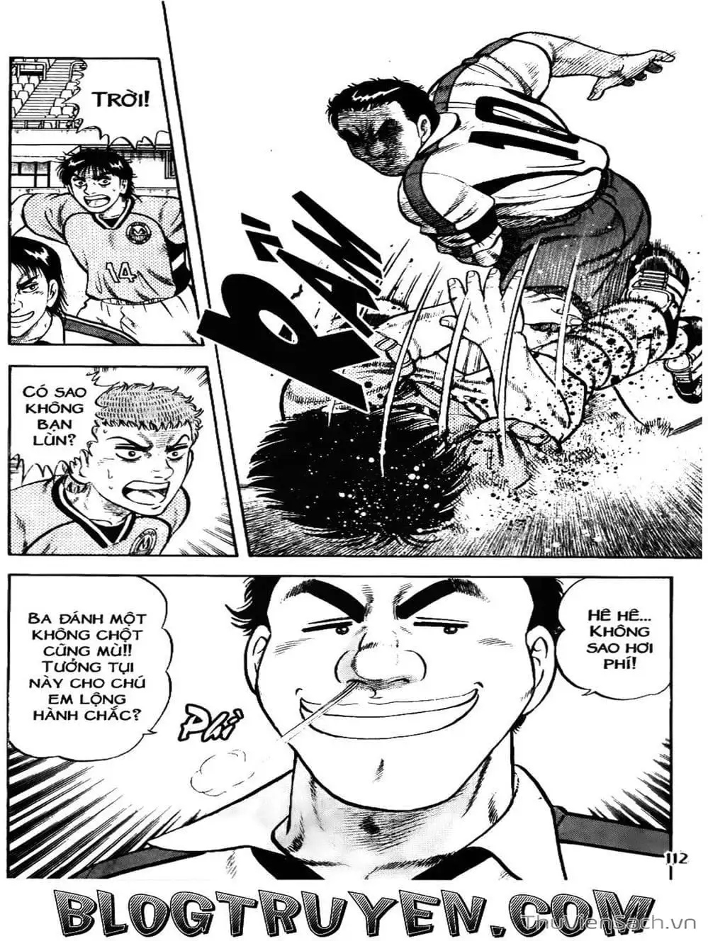 Truyện Tranh Sóng Gió Cầu Trường - Buttobi Itto trang 2