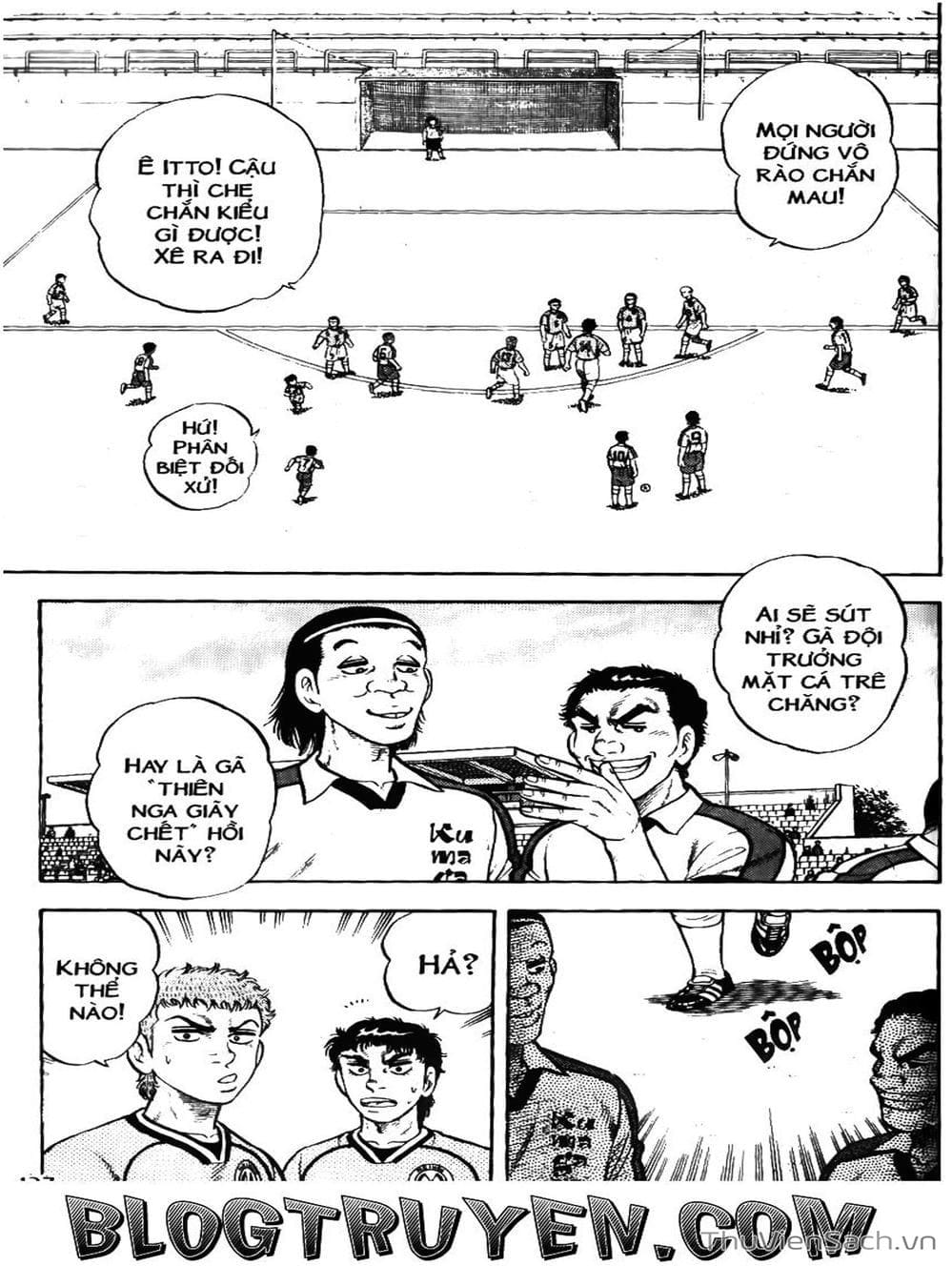 Truyện Tranh Sóng Gió Cầu Trường - Buttobi Itto trang 2