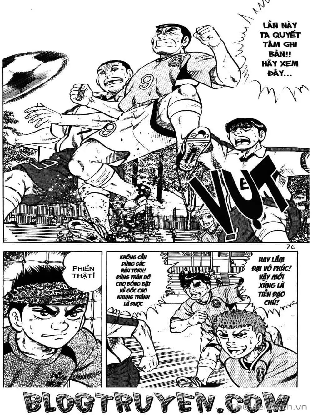 Truyện Tranh Sóng Gió Cầu Trường - Buttobi Itto trang 2