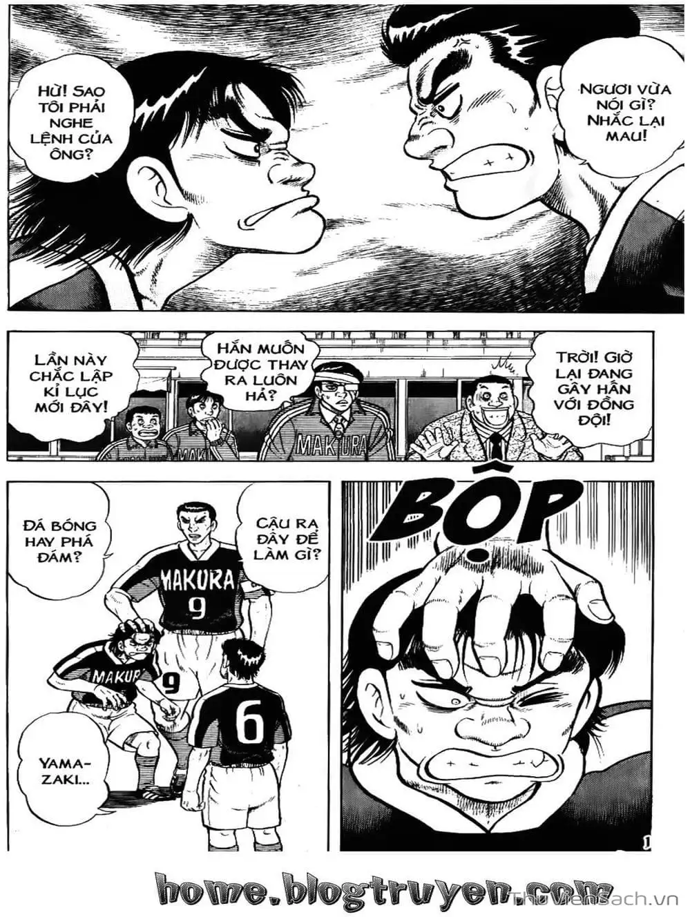 Truyện Tranh Sóng Gió Cầu Trường - Buttobi Itto trang 2