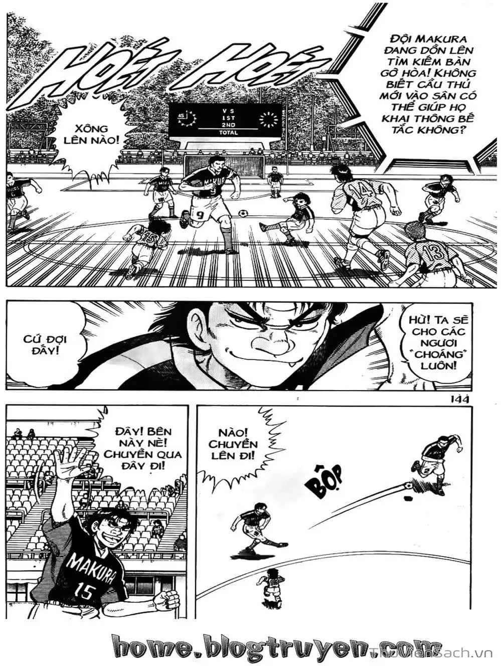 Truyện Tranh Sóng Gió Cầu Trường - Buttobi Itto trang 2