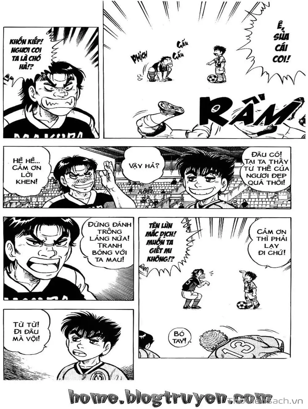 Truyện Tranh Sóng Gió Cầu Trường - Buttobi Itto trang 2