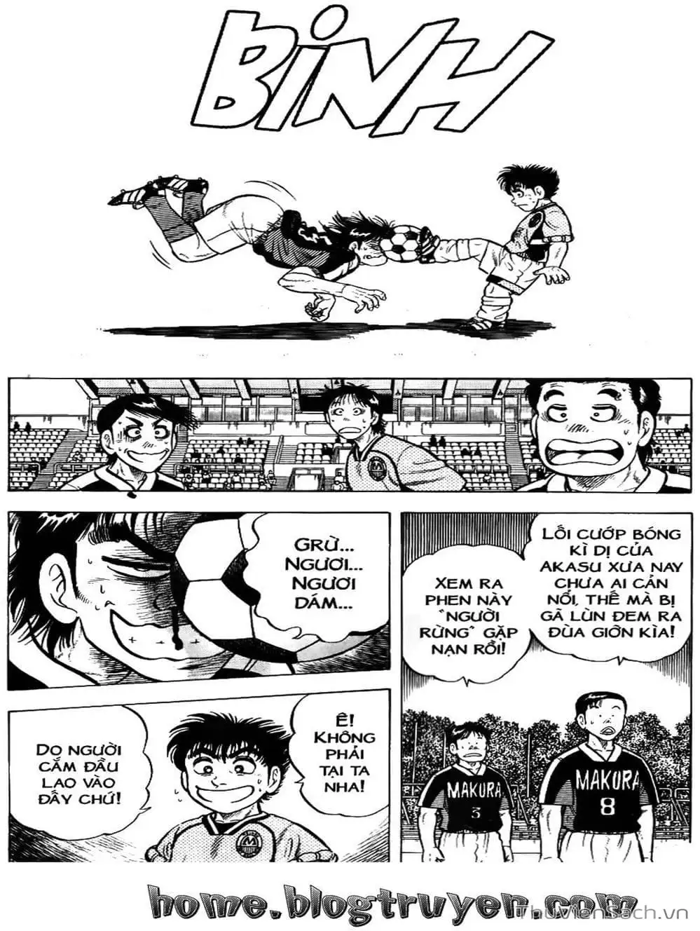 Truyện Tranh Sóng Gió Cầu Trường - Buttobi Itto trang 2