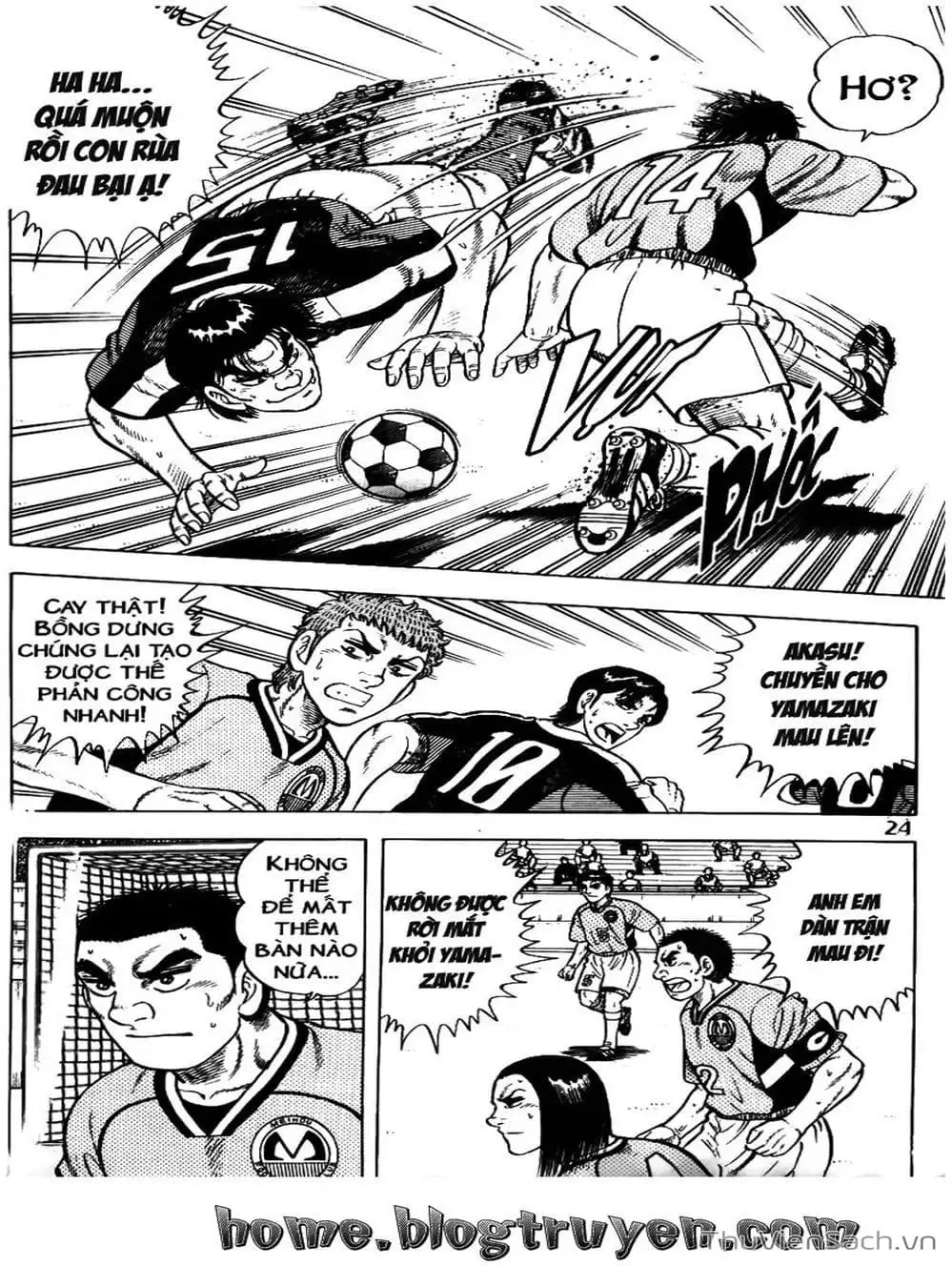 Truyện Tranh Sóng Gió Cầu Trường - Buttobi Itto trang 2