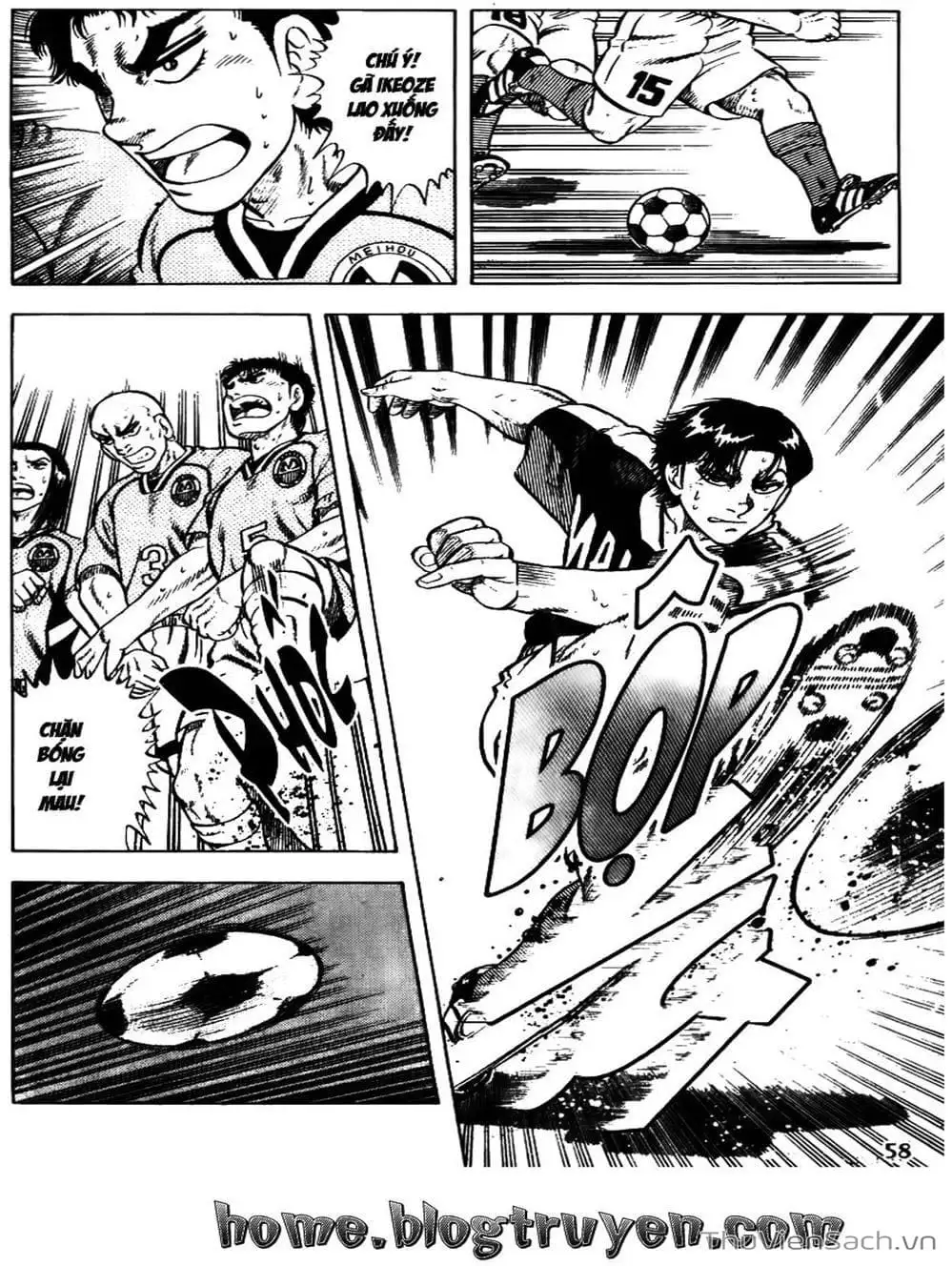 Truyện Tranh Sóng Gió Cầu Trường - Buttobi Itto trang 2