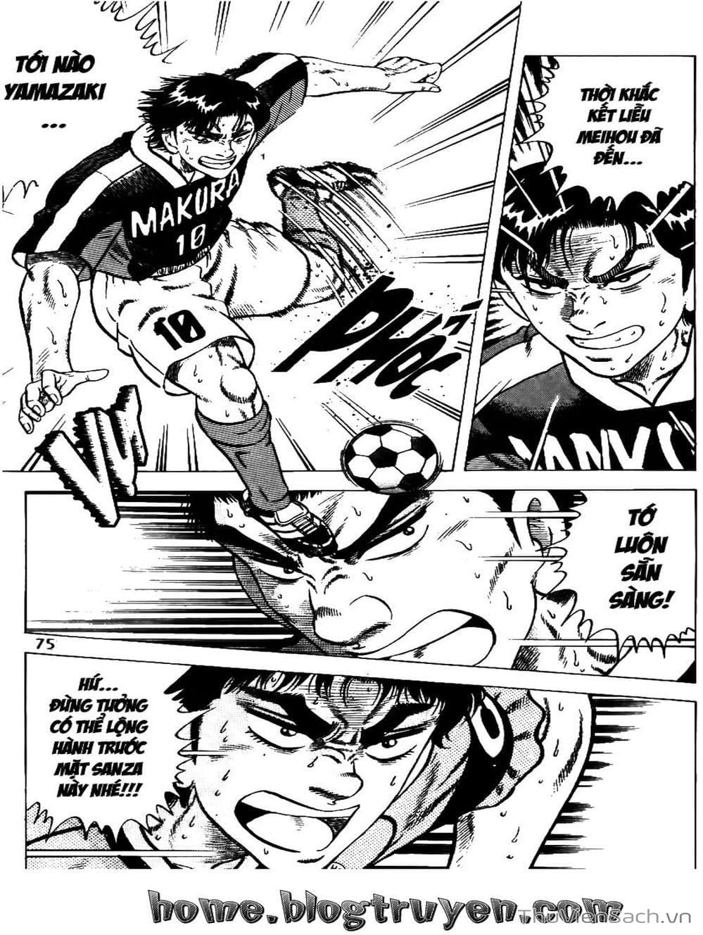 Truyện Tranh Sóng Gió Cầu Trường - Buttobi Itto trang 2