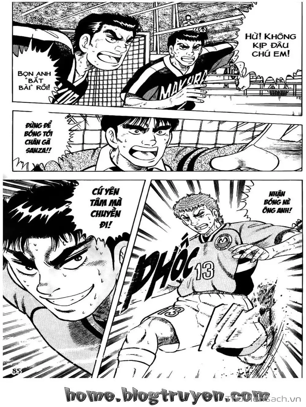 Truyện Tranh Sóng Gió Cầu Trường - Buttobi Itto trang 2