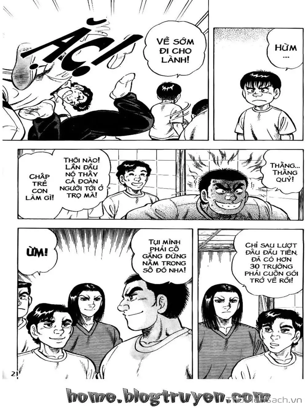 Truyện Tranh Sóng Gió Cầu Trường - Buttobi Itto trang 2