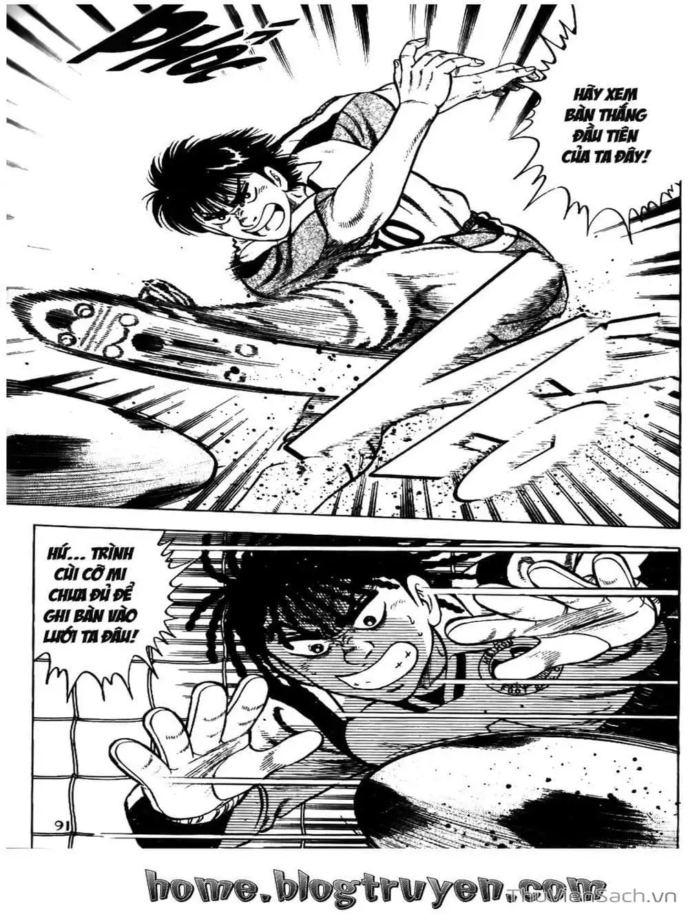 Truyện Tranh Sóng Gió Cầu Trường - Buttobi Itto trang 2